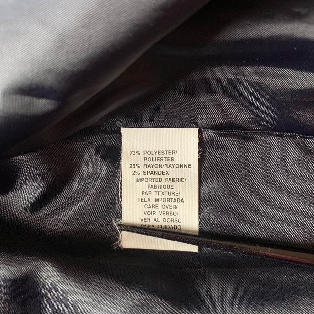 Anne Klein Crest Jacket Blazer Patch School Milit… - image 8